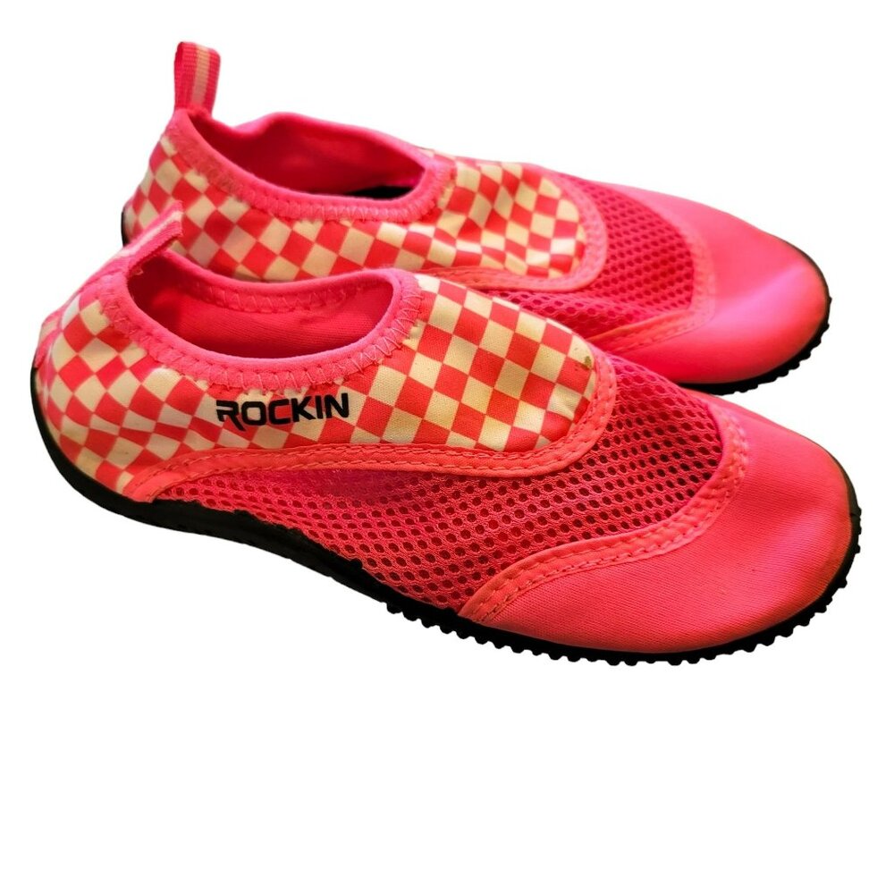 Girls Pink Beach Shoes Sand Boating Water Sports Girls Size 11 jj3293